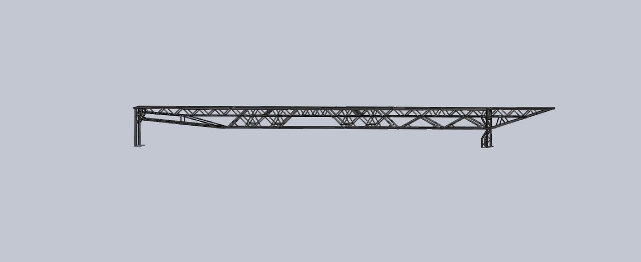 3D structural model of the bridge